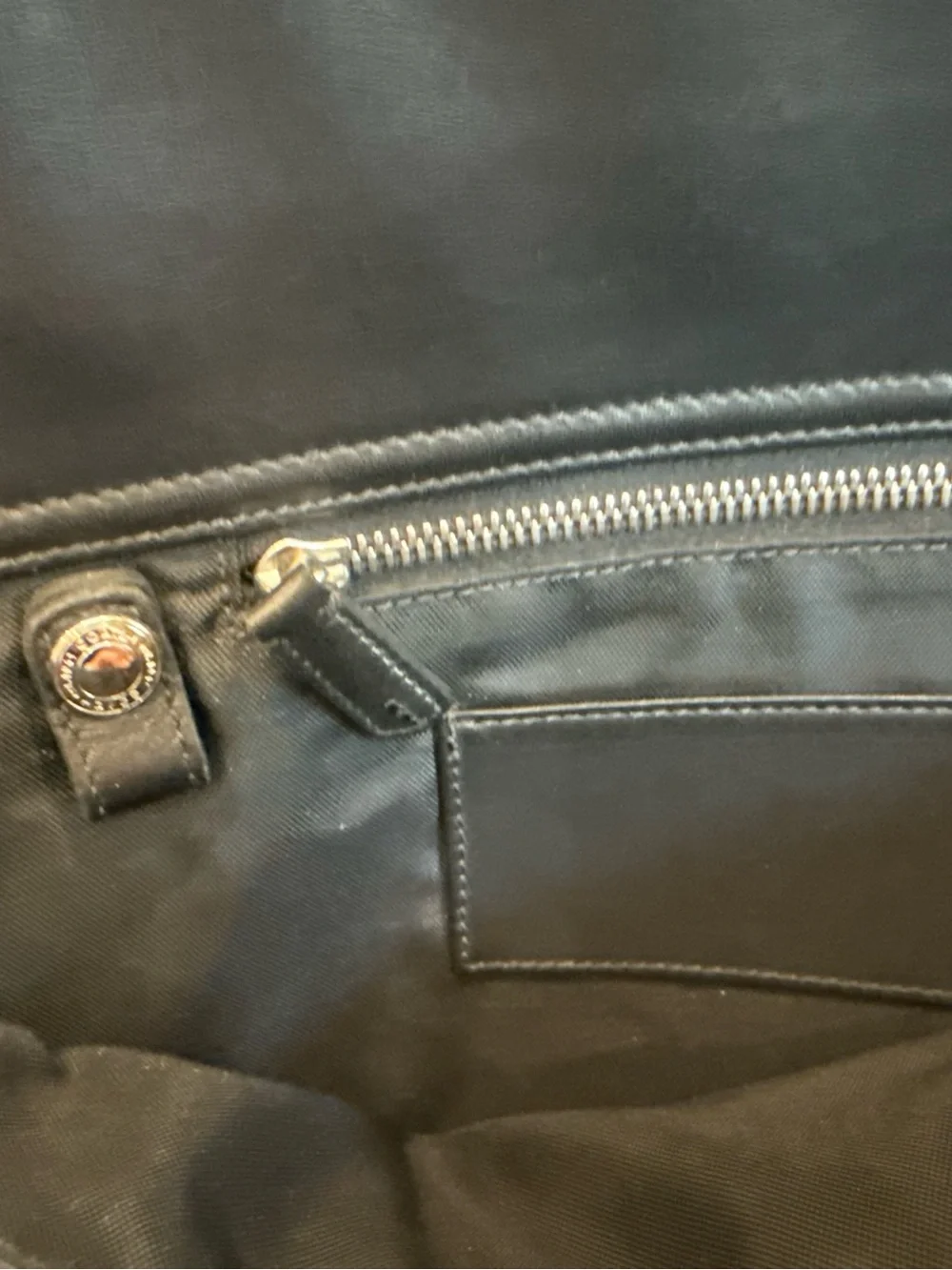 Coach Leather Briefcase Lexington Black Style K1E-5334 Vintage